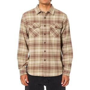 NEW KATIN sierra flannel shirt in mahogany